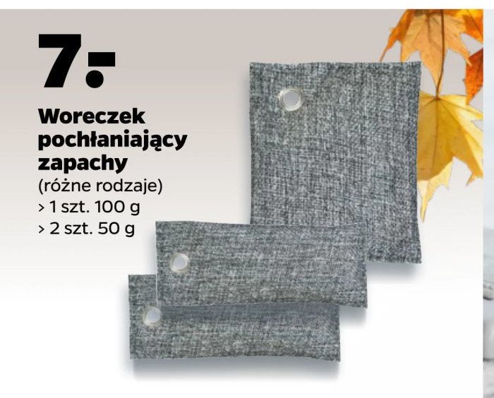 Woreczek pochłaniający zapachy 50 g promocja