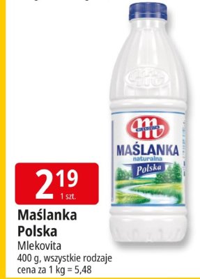 Maślanka Polska promocja w Leclerc