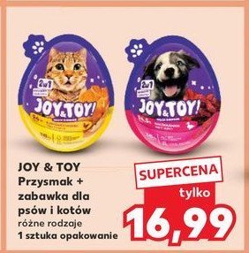 Jajko niespodzianka dla kota Joy&toy! promocja