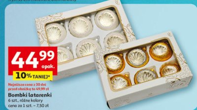 Bombki latarenki promocja w Auchan