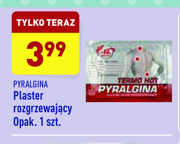 Plaster rozgrzewający termo hot promocja