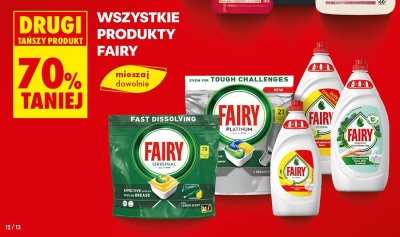 Kapsułki do zmywarki Fairy Platinum promocja w Biedronka