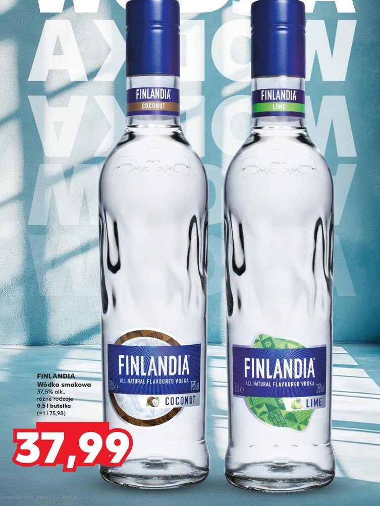 Wódka Finlandia coconut fusion promocja w Kaufland