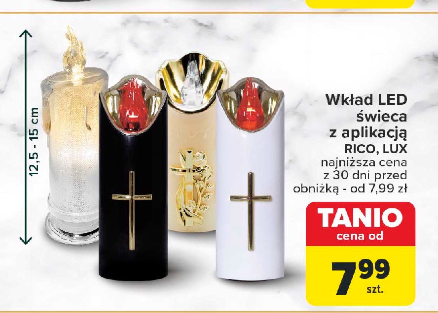 Wkład led z aplikacją lux promocja