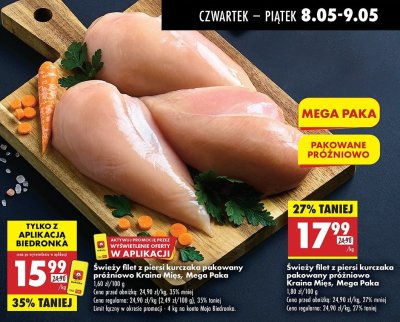Filet z piersi kurczaka Kraina mięs promocja