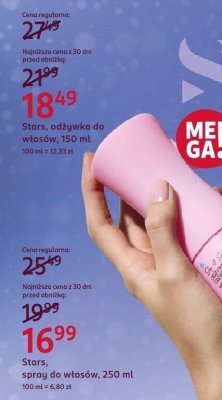 Spray do włosów Stars, 250 ml promocja w Rossmann