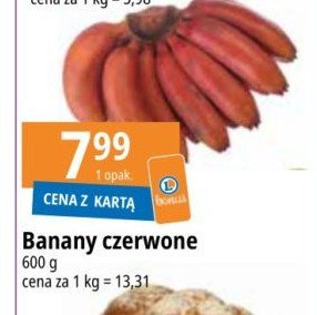 Banany czerwone promocja