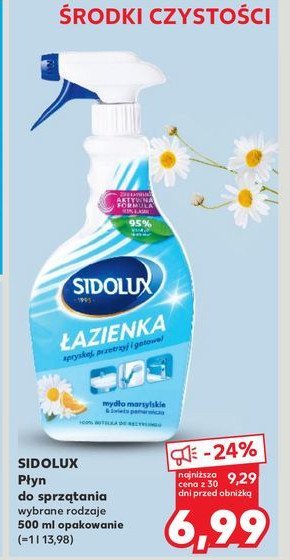 Spray do łazienki Sidolux professional promocja