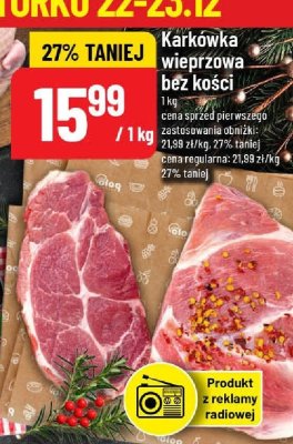 Karkówka wieprzowa bez kości promocja w POLOmarket