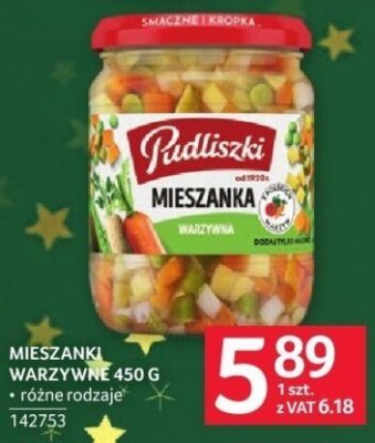 Mieszanki warzywne Pudliszki 450 g promocja w Selgros