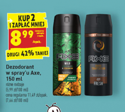 Dezodorant all day fresh Axe promocja