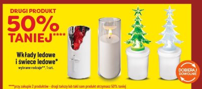 Wkłady ledowe i świece ledowe promocja w POLOmarket