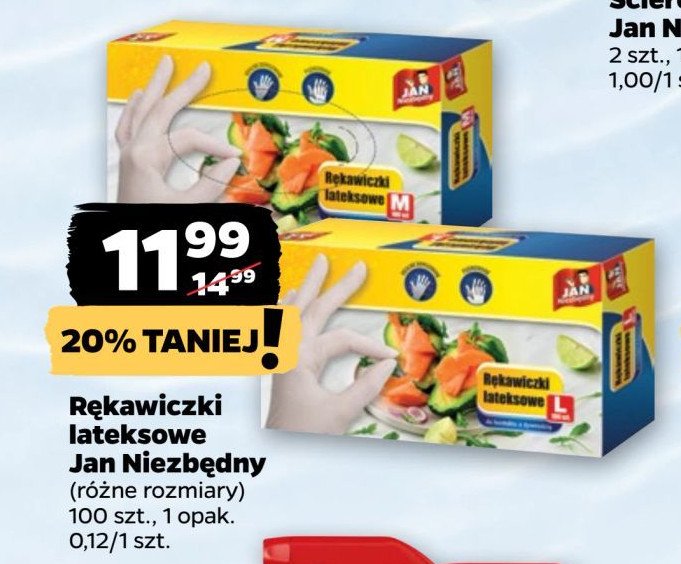 Rękawice nitrylowe rozm. l Jan niezbędny promocja