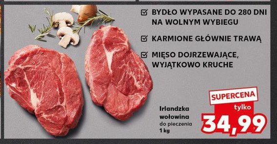 Wołowina irlandzka do pieczenia promocja