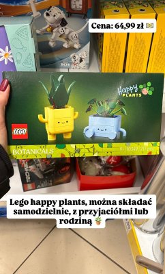 Klocki Lego Happy Plants promocja w Dino