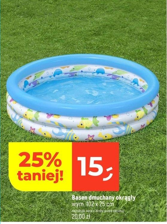 Basenik ocean 102 x 25 cm promocja