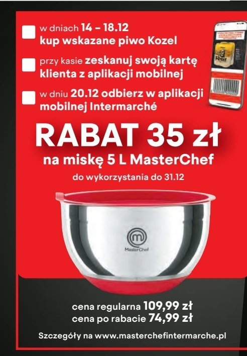 Miska 5 l Masterchef promocja