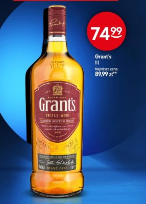 Whisky Grant's promocja w Żabka