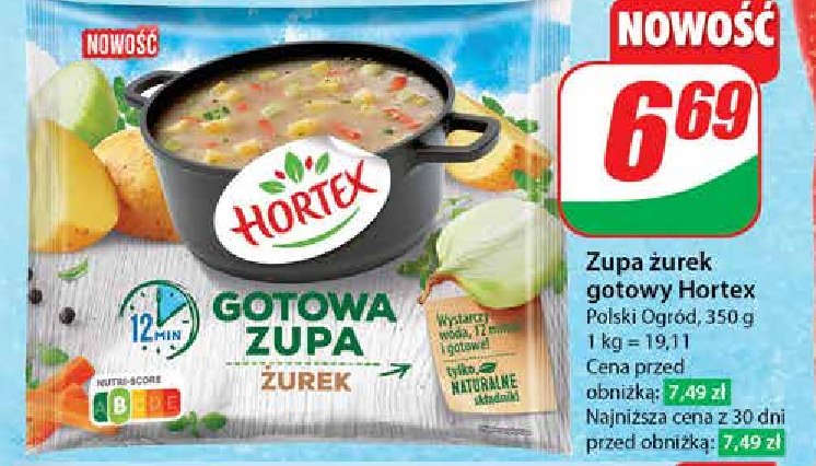Żurek Hortex gotowa zupa promocja