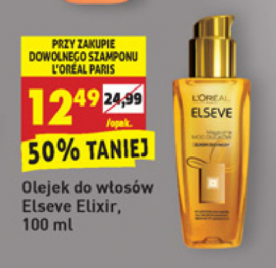 Eliksir od偶ywczy L'oreal elseve eliksir promocja