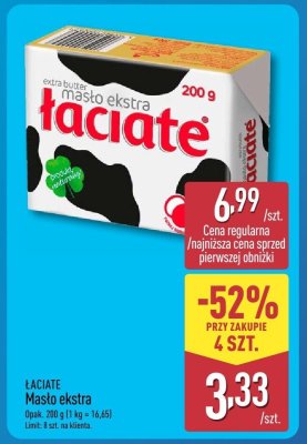 Masło ekstra promocja w Aldi