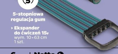 Ekspander do ćwiczeń  promocja w Netto
