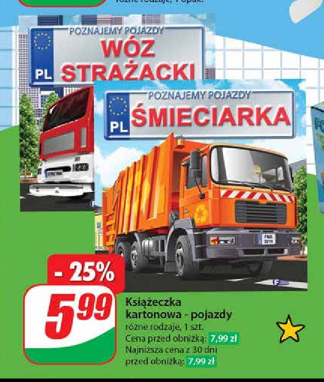 Poznajemy pojazdy - śmieciarka promocja