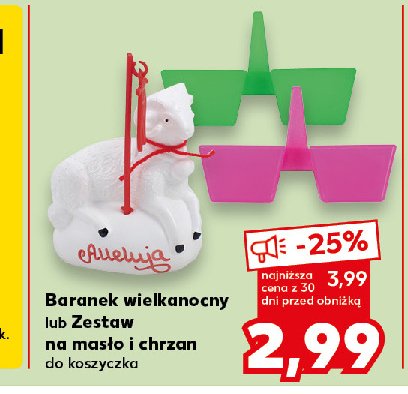 Zestaw na mas艂o i chrzan promocja