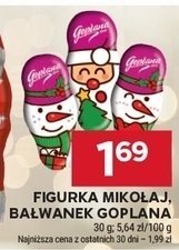 Figurka Mikołaj, Bałwan Goplana promocja w Stokrotka