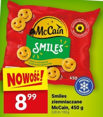 Smiles ziemniaczane McCain 450g promocja w Twój Market