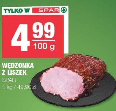Wędzonka z liszek Spar promocja w SPAR