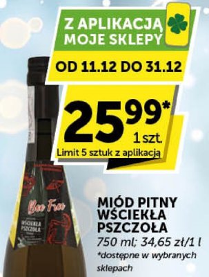 Miód pitny Wściekła Pszczoła promocja w Euro Sklep