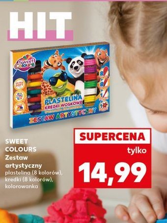 Zestaw artystyczny Sweet colours promocja w Kaufland