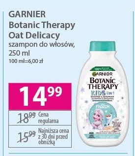 Szampon z od偶ywk膮 frozen Garnier botanic therapy kids promocja