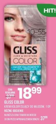 Farba GLISS COLOR promocja w Drogerie Natura