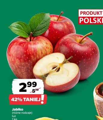 Jabłko (różne rodzaje) promocja w Netto