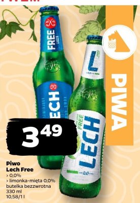 Piwo Lech Free promocja w Netto