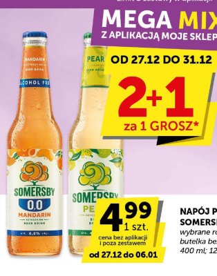 Napój Somersby Mandarin promocja w ABC