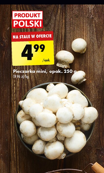 Pieczarki mini promocja