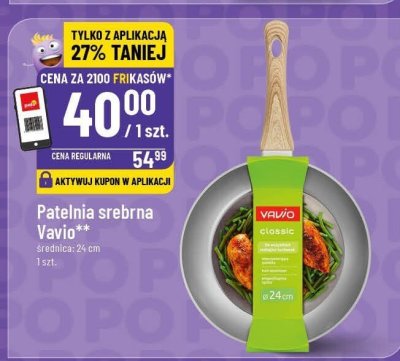 Patelnia srebrna  promocja w POLOmarket