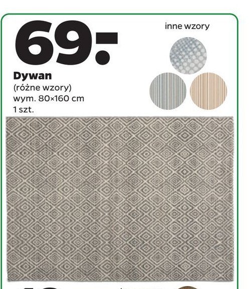 Dywan 80 x 160 cm promocja