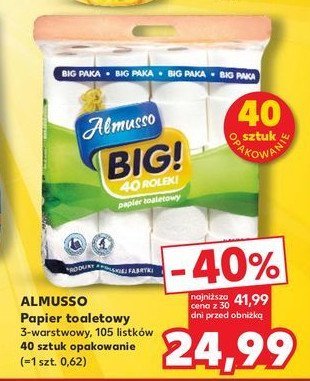 Papier toaletowy big! Almusso promocja