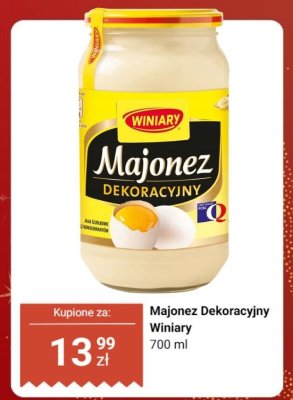 Majonez Dekoracyjny  promocja w Dino