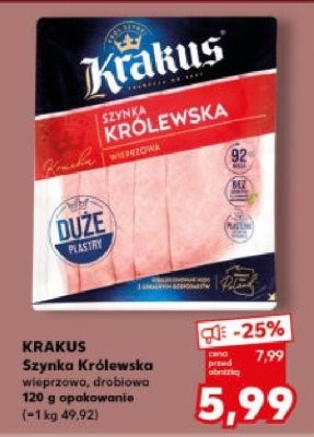 Szynka Królewska promocja w Kaufland