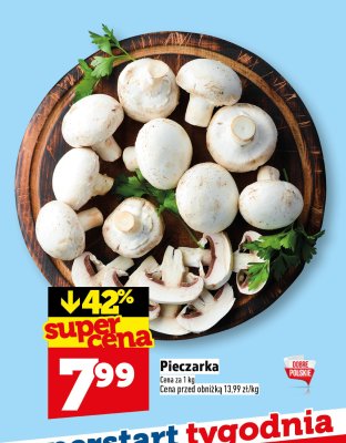 Pieczarka promocja w TOPAZ