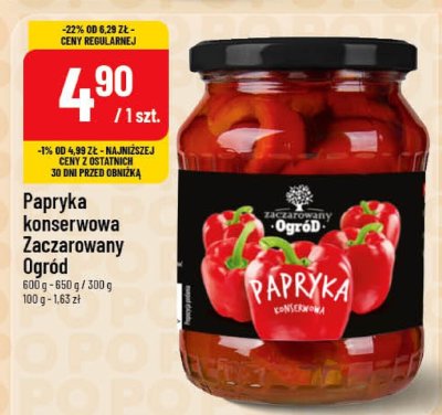 Papryka konserwowa Zaczarowany ogr贸d promocja w POLOmarket