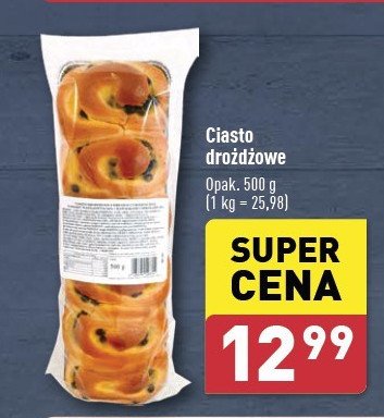 Ciasto drozdżowe promocja