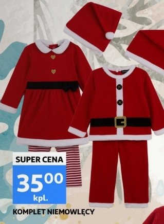 Komplet świąteczny chłopięcy 62-104 cm Auchan inextenso promocja