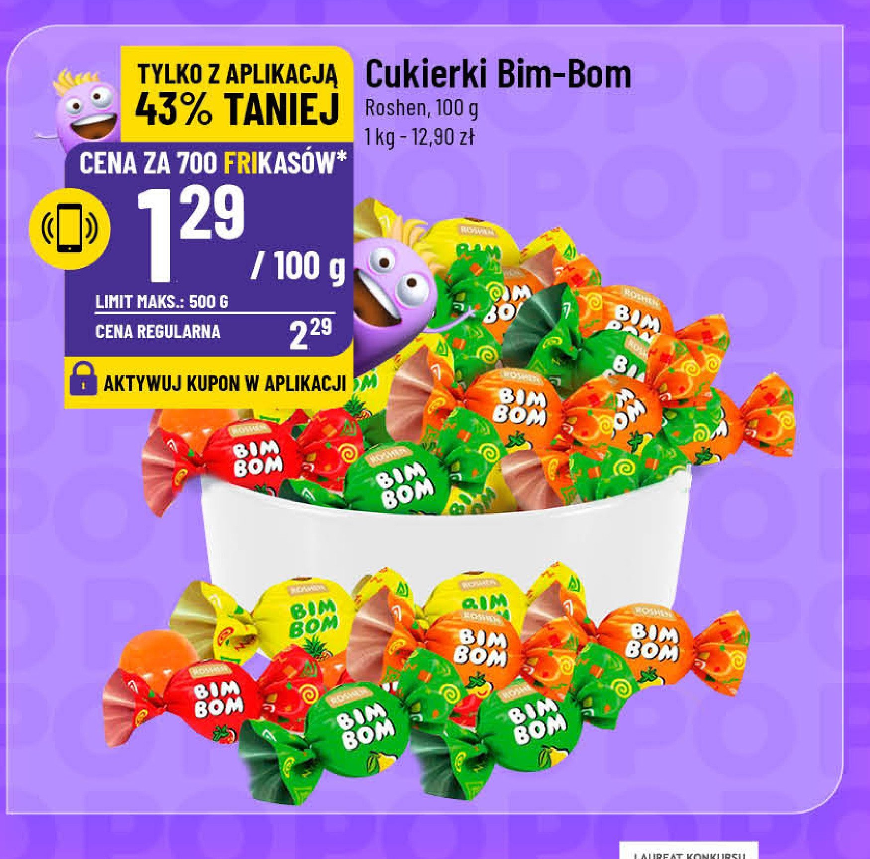 Cukierki Bim bom promocja w POLOmarket