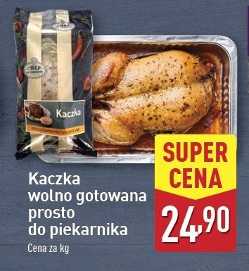 Kaczka wolno gotowana do piekarnika Chef recommends promocja w Aldi